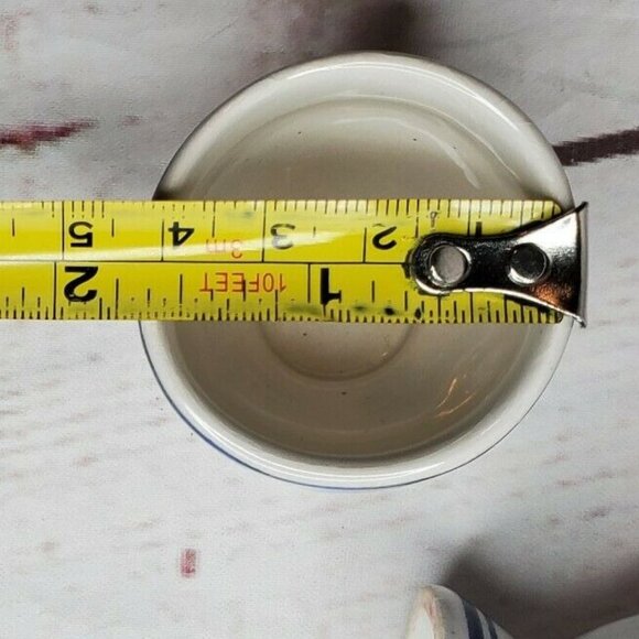 Vintage Rare Delfa Windmill Mini Thimble & 2" Tea Cups Collectible Set - Picture 10 of 11